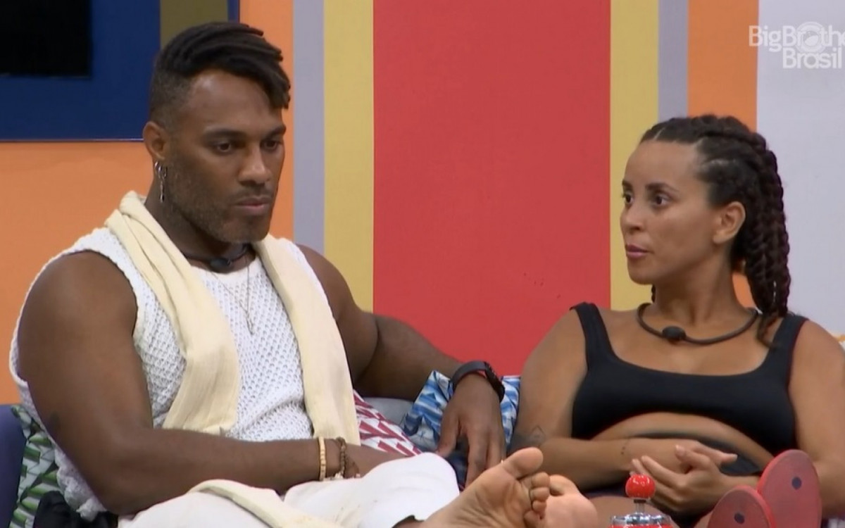 Domitila Barros e Fred Nicácio falam sobre jogo - Reprodução de vídeo / TV Globo