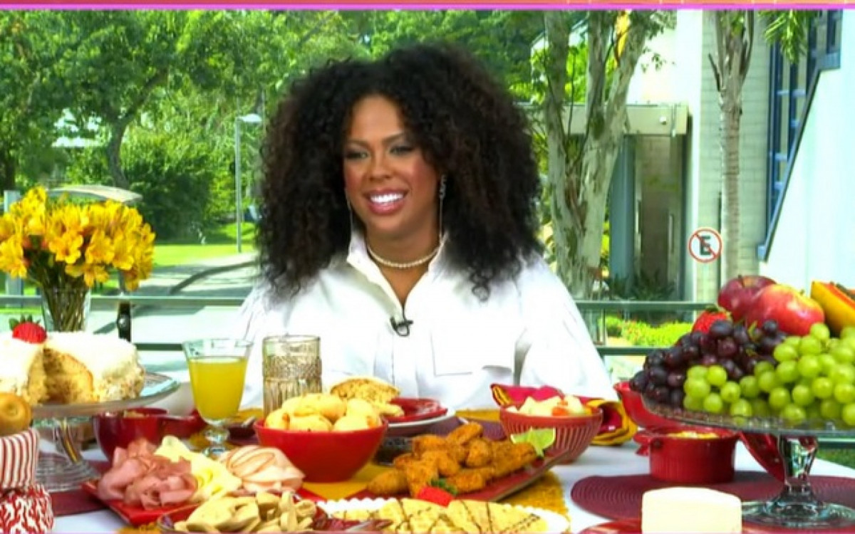 Marvvila participa do 'Mais Você', da TV Globo - Reprodução de vídeo / TV Globo