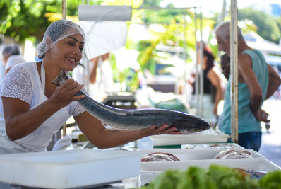 Produtos frescos e de qualidade na Feira do Pescado, para manter a tradição na Sexta-feira Santa