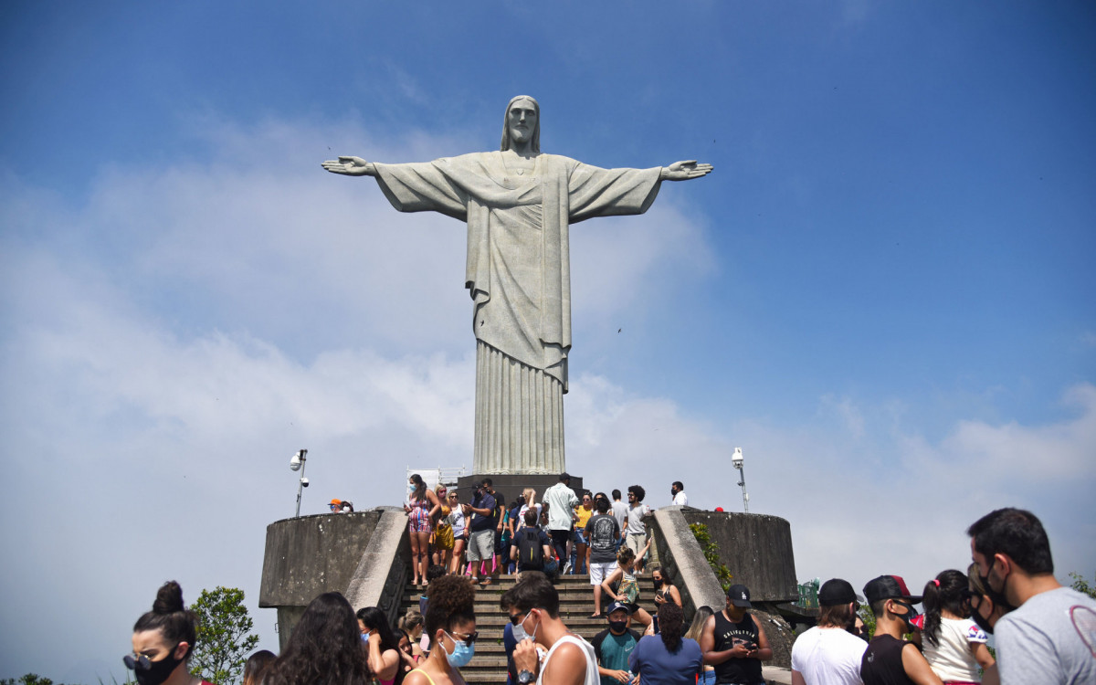 O Cristo Redentor é um dos grandes cartões postais do Rio de Janeiro - Alexandre Macieira/Rio CVB