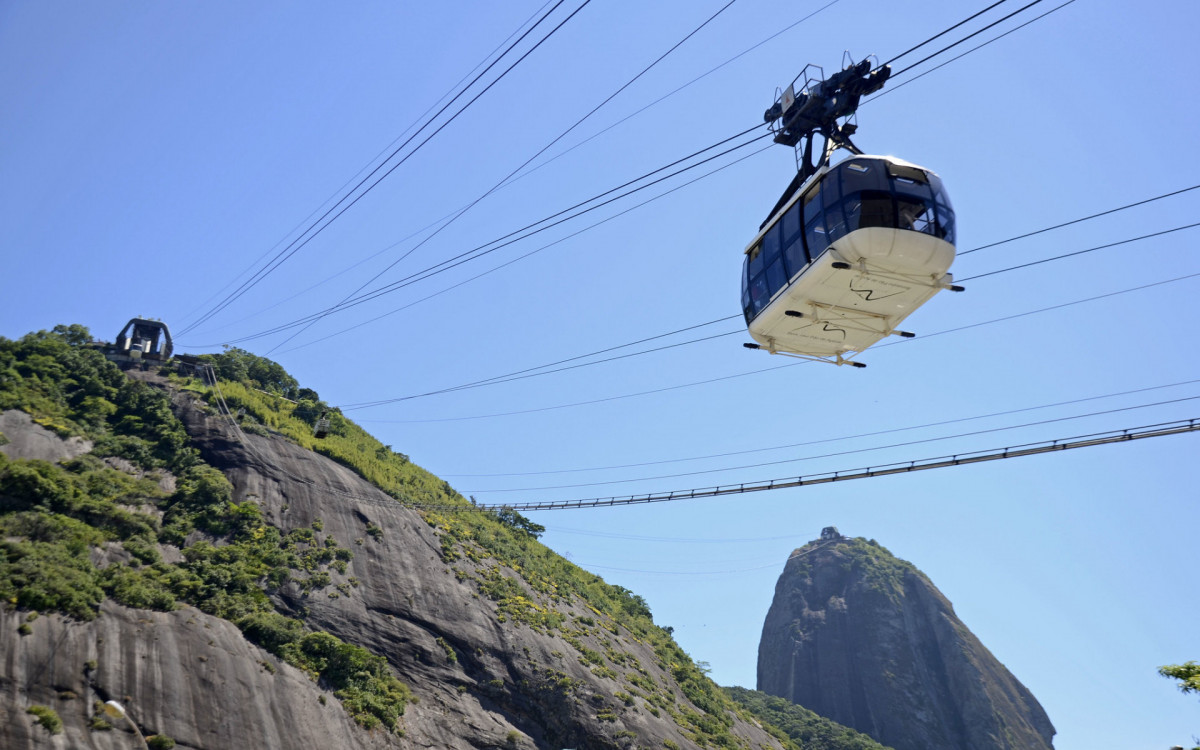 O Bondinho Pão de Açúcar é uma das principais atrações turísticas da cidade