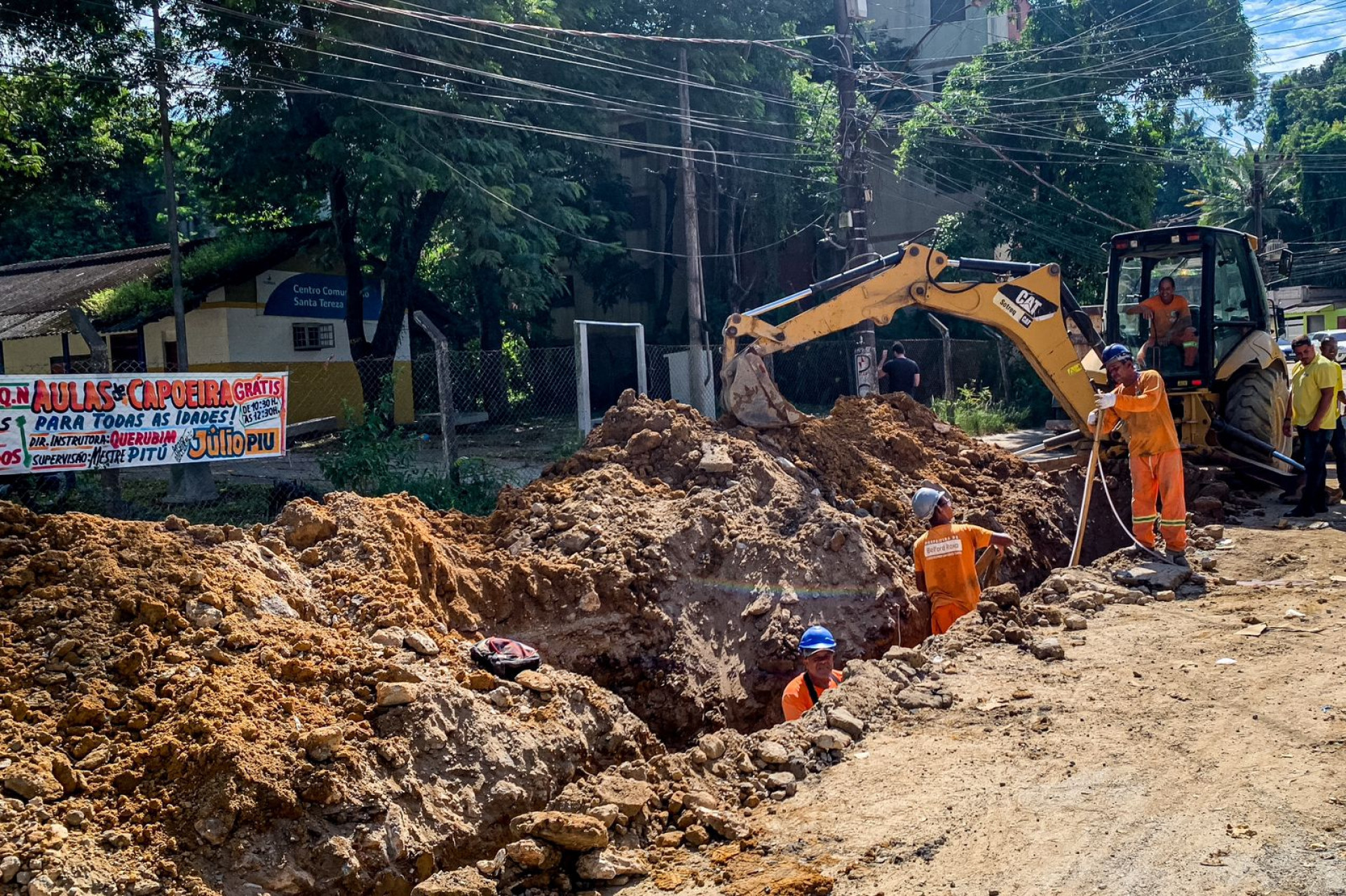 As obras no bairro ir&atilde;o contemplar mais de 3,5 km de ruas com drenagem, saneamento e pavimenta&ccedil;&atilde;o  - Divulga&ccedil;&atilde;o / PMBR