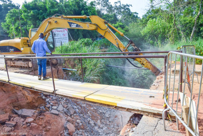 Prefeito de Paty anuncia início das obras da ponte no bairro Califórnia