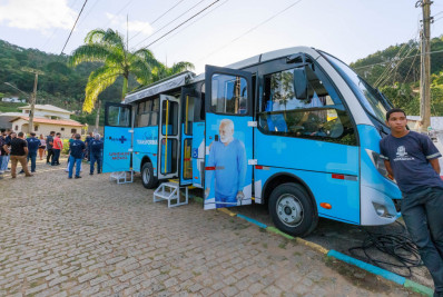 Unidade móvel de saúde vai levar consultas médicas e odontológicas para o interior de Teresópolis