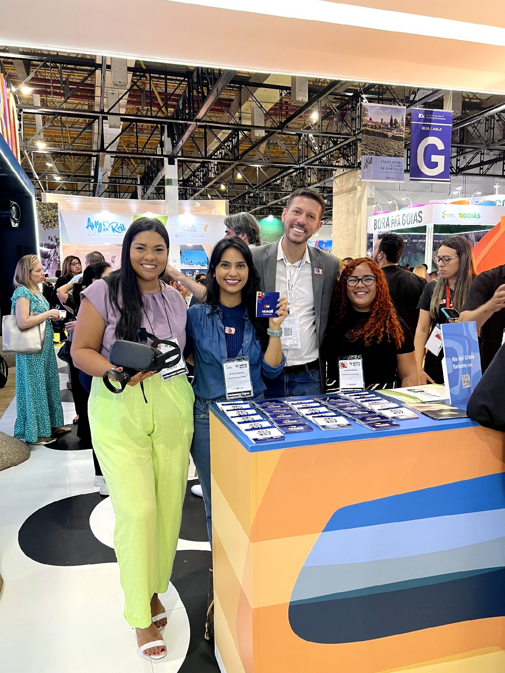 Mag&eacute; participa de evento internacional de turismo