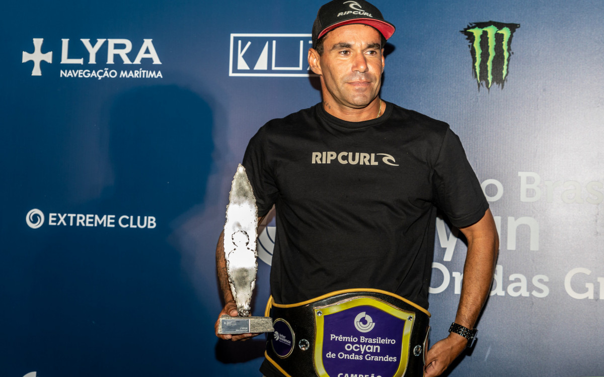 Paulo Moura foi o grande campeão na categoria Maior Onda do Ano