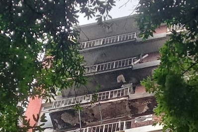 Incêndio atinge apartamento em Copacabana