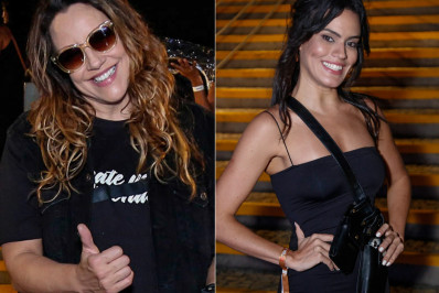 Ana Carolina e Letícia Lima prestigiam show do Roupa Nova no Rio