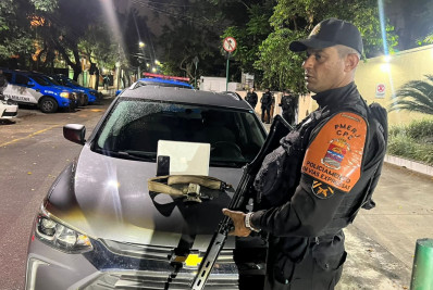 Após perseguição, quatro suspeitos de integrar o tráfico da CDD são presos