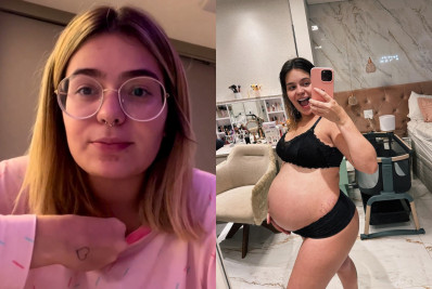 Na reta final da gravidez, Viih Tube fala sobre ganho de peso: 'Quanta cobrança!'