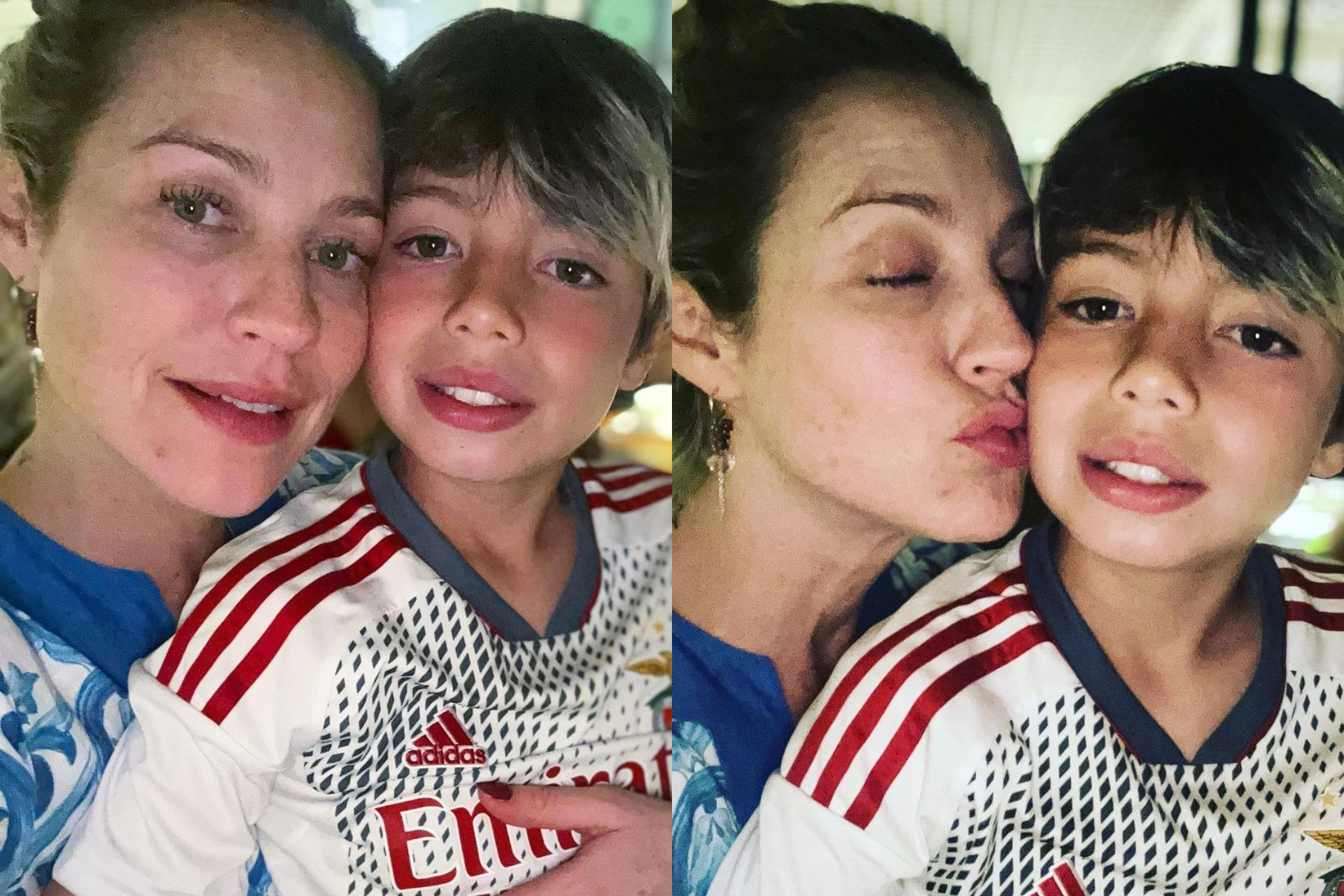 Luana Piovani e o filho, Dom, de 11 anos - Reprodução/Instagram