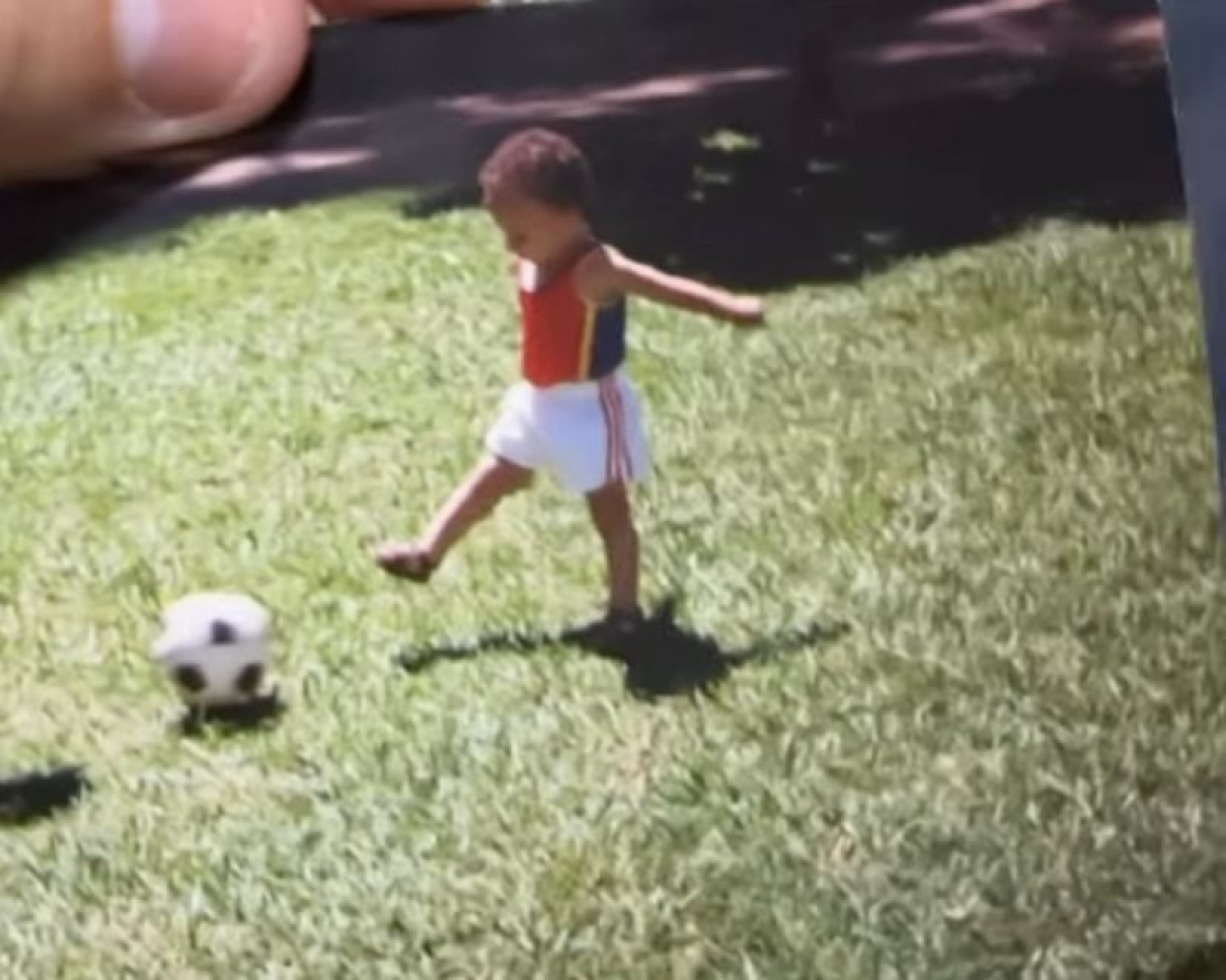 Fred resgata fotos da infância - Reprodução Instagram