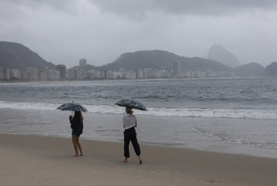 Com chegada de frente fria, previsão para o Rio nesta quarta é de chuva