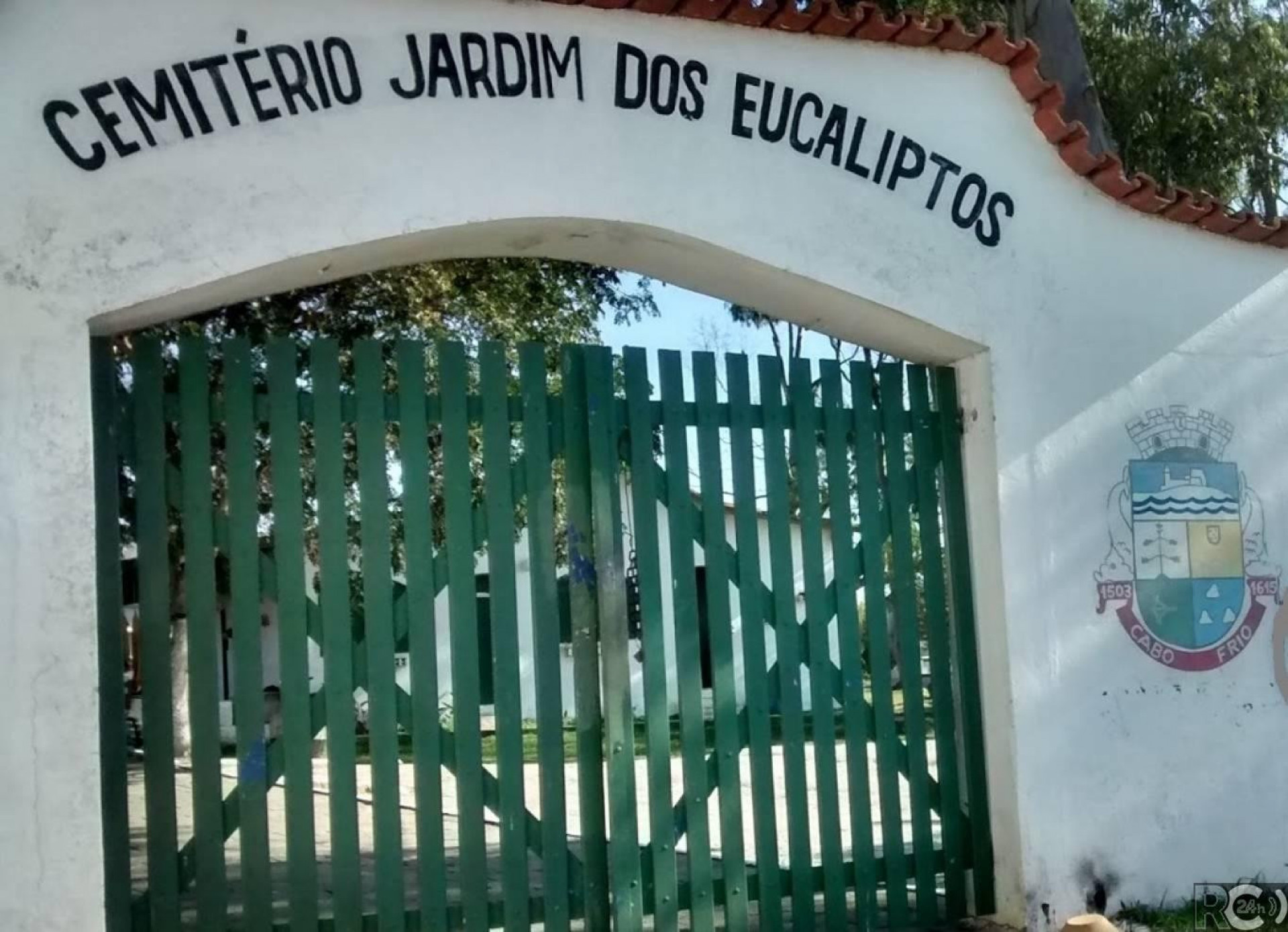 A pequena Manu foi sepultada no Cemitério Jardim dos Eucaliptos, em Cabo Frio - Divulgação