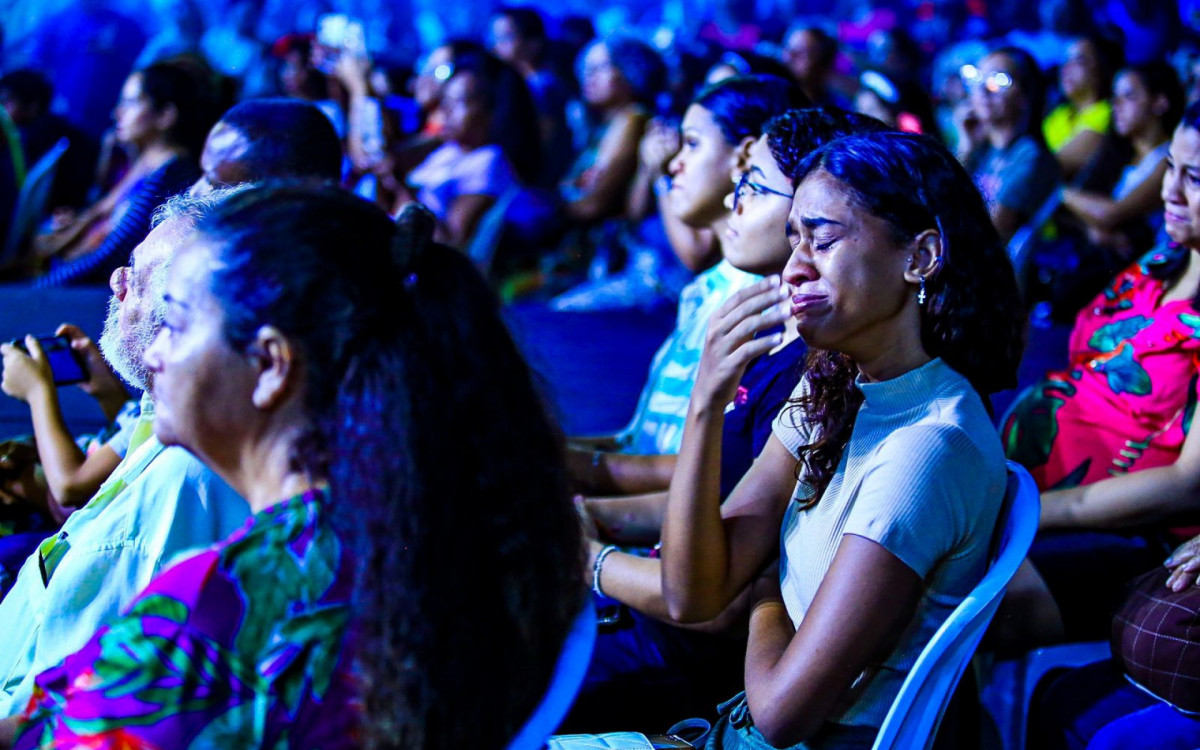 A Paix&atilde;o de Cristo emocionou as pessoas que compareceram &agrave; Pra&ccedil;a de Heli&oacute;polis