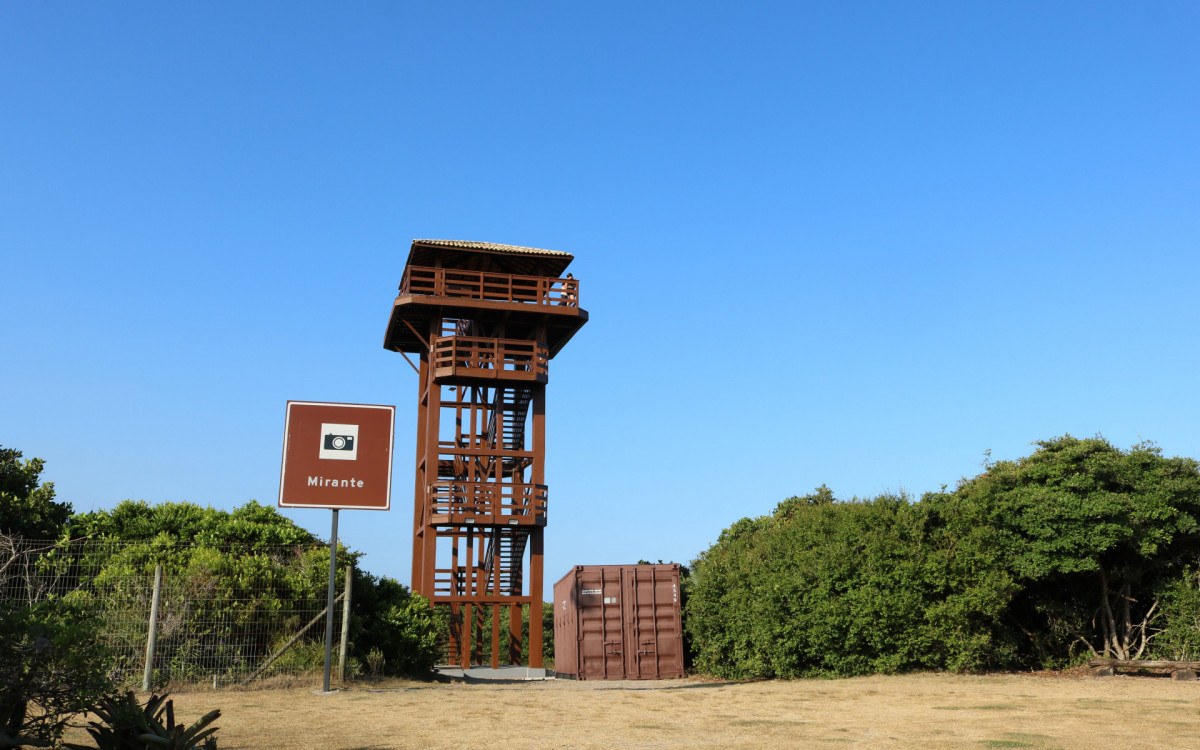 O Mirante da Lagoa de Iriry foi entregue totalmente reformado.