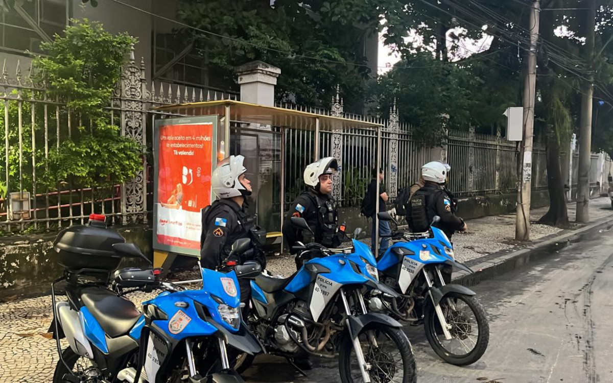 Polícia Militar reforça patrulhamento em escolas da Tijuca