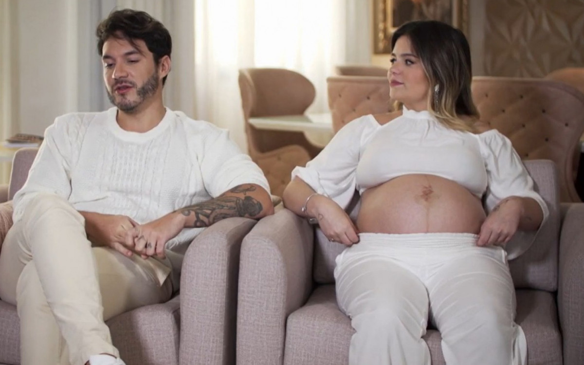 Viih Tube e Eliezer no 'Fantástico' - Reprodução / Internet