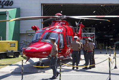 Bombeiros apresentam novos helicópteros e viaturas na LAAD Defence & Security