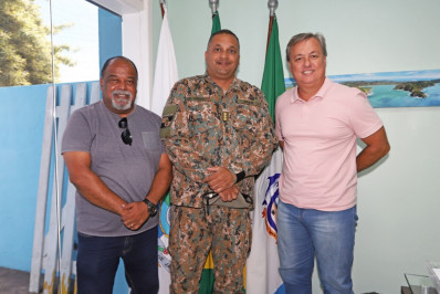 Prefeitura de Búzios recebe visita do Comando de Polícia Ambiental do Estado do Rio