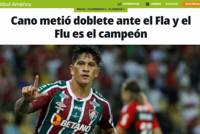 Jornais internacionais exaltam Fluminense após goleada sobre o Flamengo