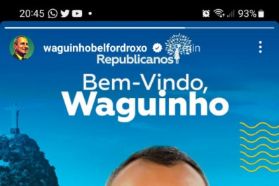 Waguinho se filia ao Republicanos — e já assume diretório estadual