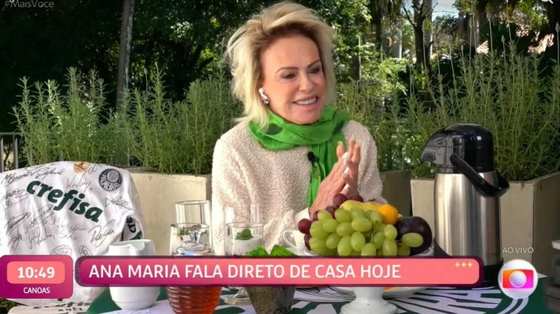 Ana Maria Braga não volta ao 'Mais Você' e preocupa fãs - Reprodução