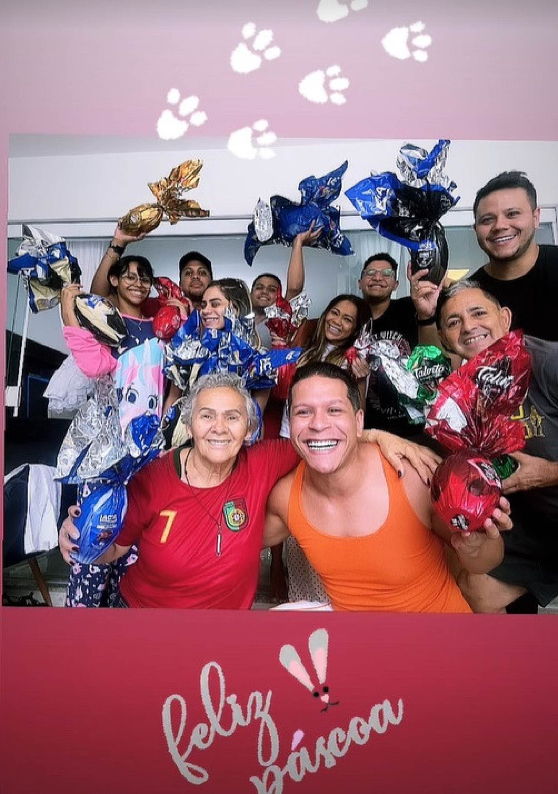 Lexa passa o domingo de Páscoa com a família - Reprodução Internet