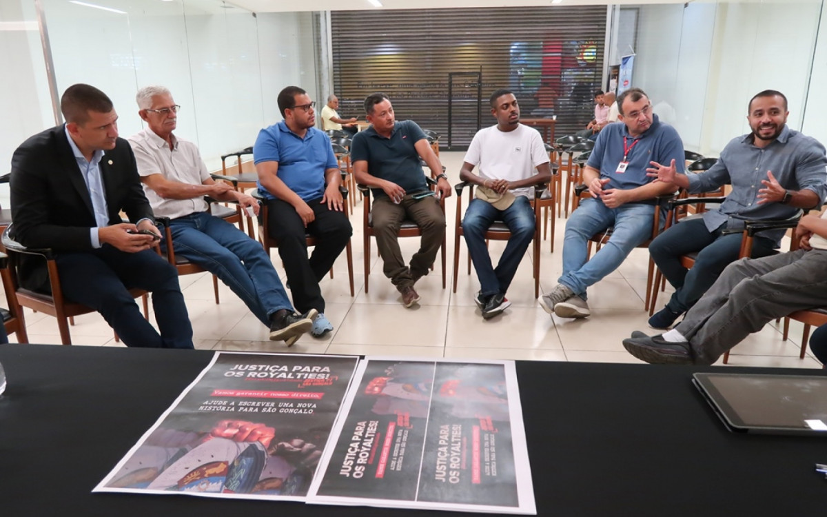 Autoridades de S&atilde;o Gon&ccedil;alo lutam pela partilha justa dos royalties.          