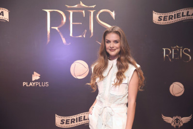 Paloma Bernardi e mais famosos se reúnem para divulgar nova temporada da série 'Reis'