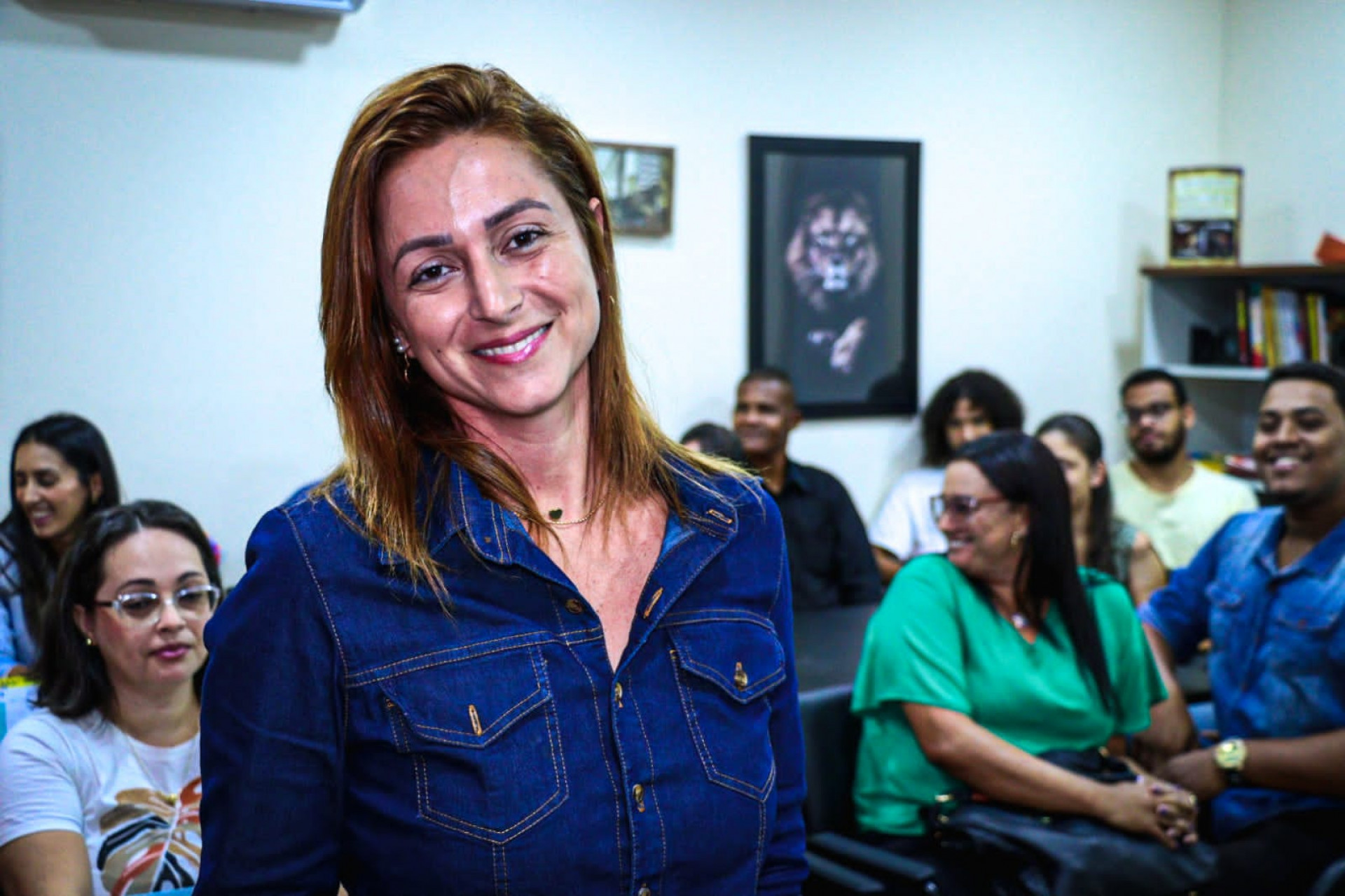 A psic&oacute;loga Alessandra Zaniboni, destacou que o papel dos profissionais nas unidades de ensino ser&aacute; fundamental para contribuir com o desenvolvimento dos alunos   - Gilberto Rocha/PMBR