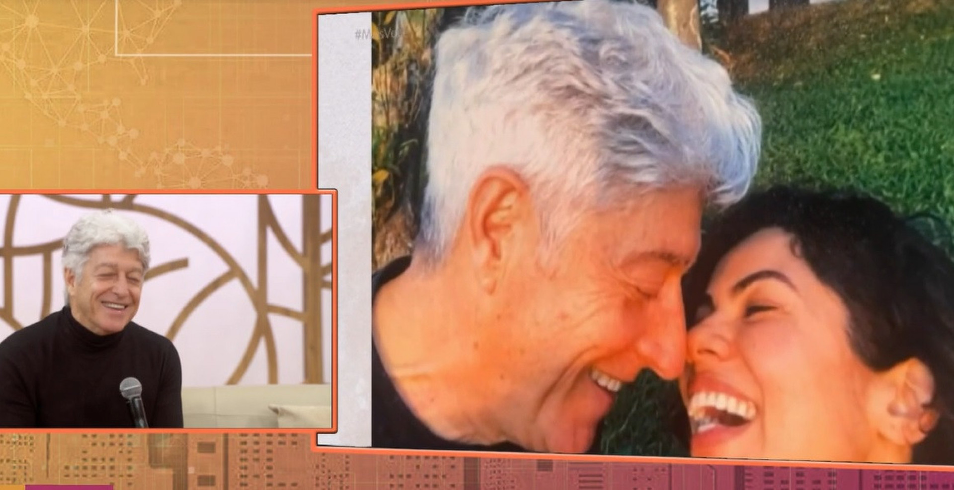 Caco Barcellos participa do 'Encontro', da TV Globo, desta terça-feira - Reprodução de vídeo / TV Globo