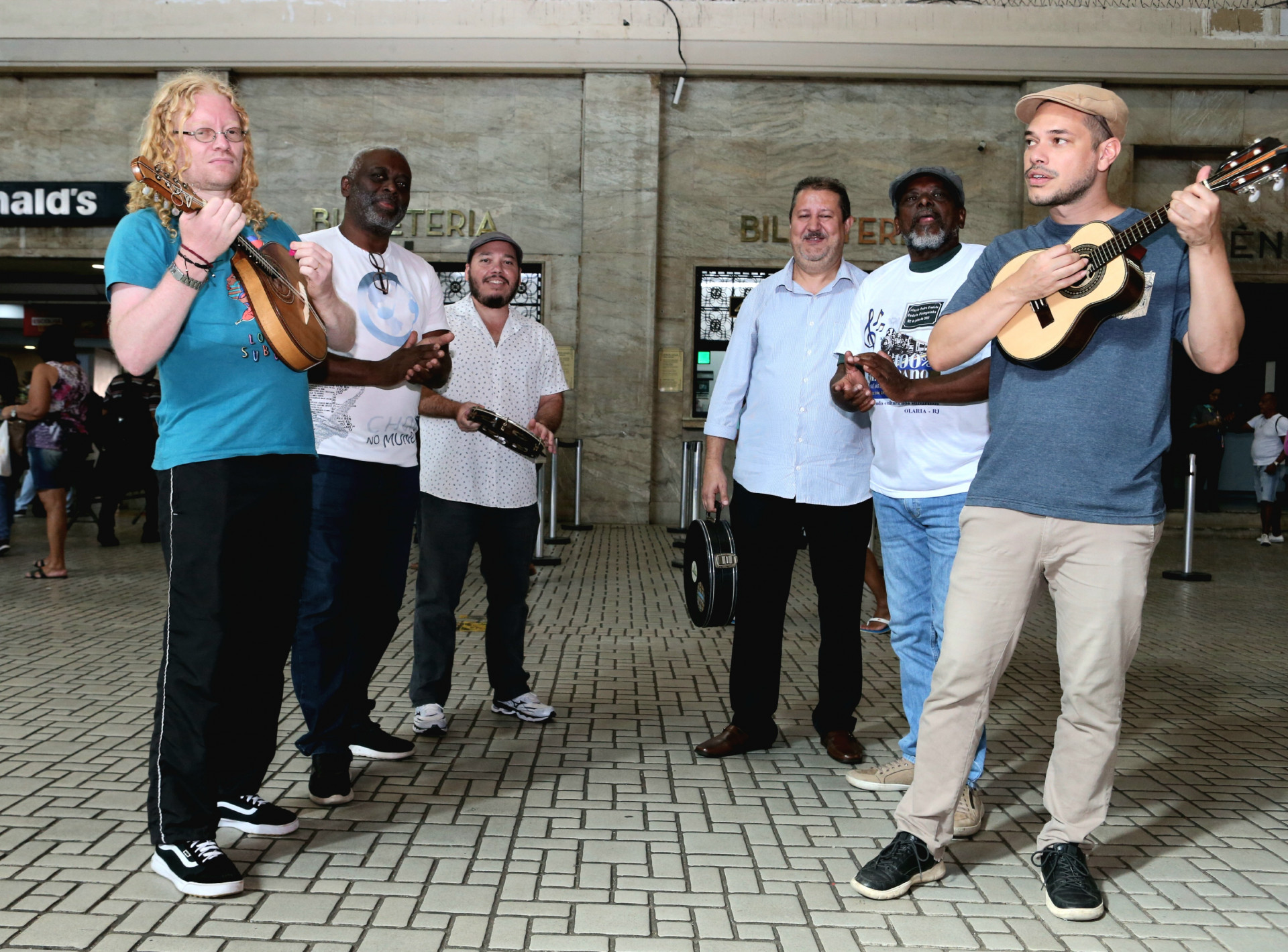 Institui&ccedil;&atilde;o Cultural 100% Suburbanos criou o Trem do Choro em 2013 - Cleber Mendes/ Ag&ecirc;ncia O Dia