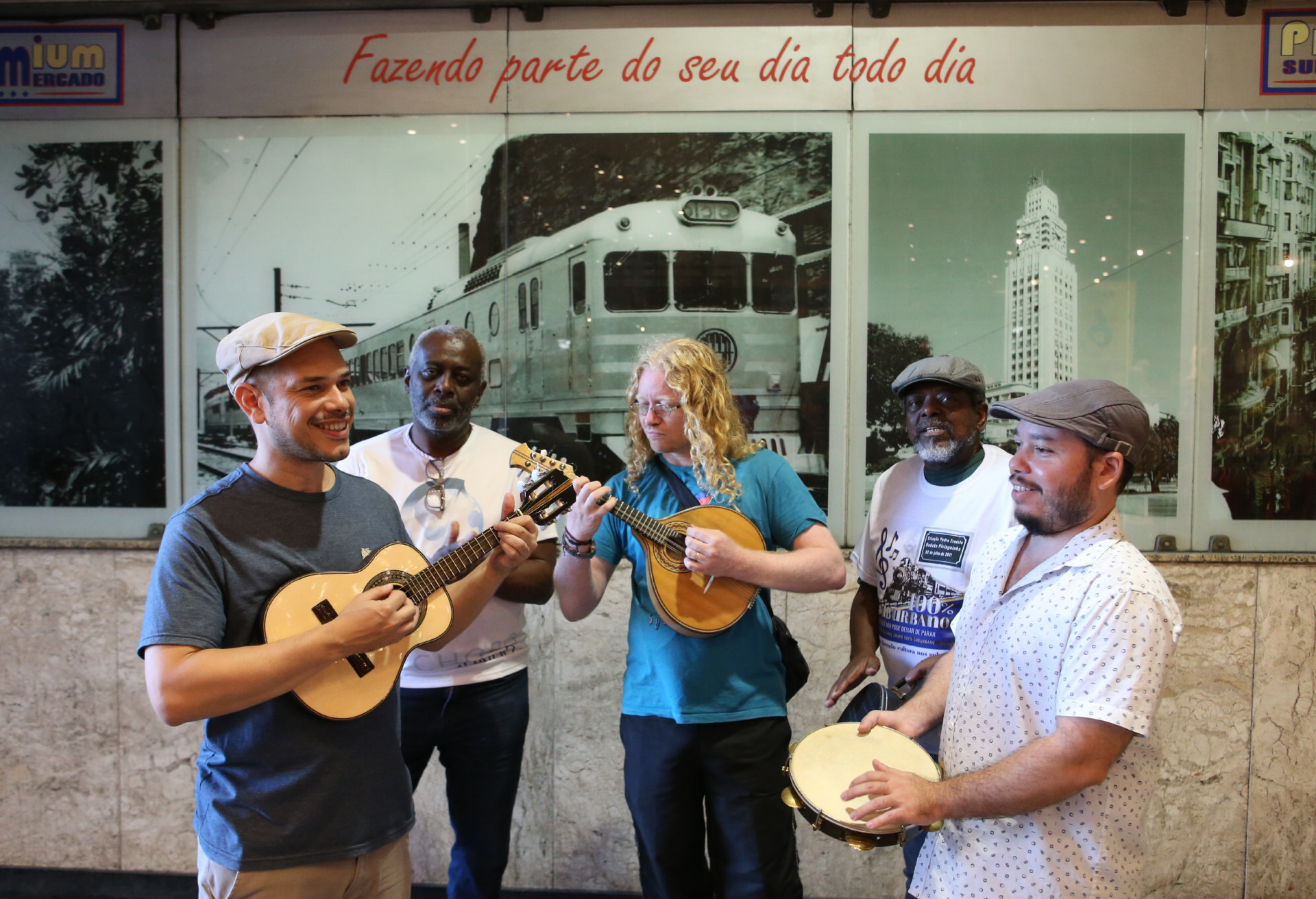 Institui&ccedil;&atilde;o Cultural 100% Suburbanos criou o Trem do Choro em 2013 - Cleber Mendes