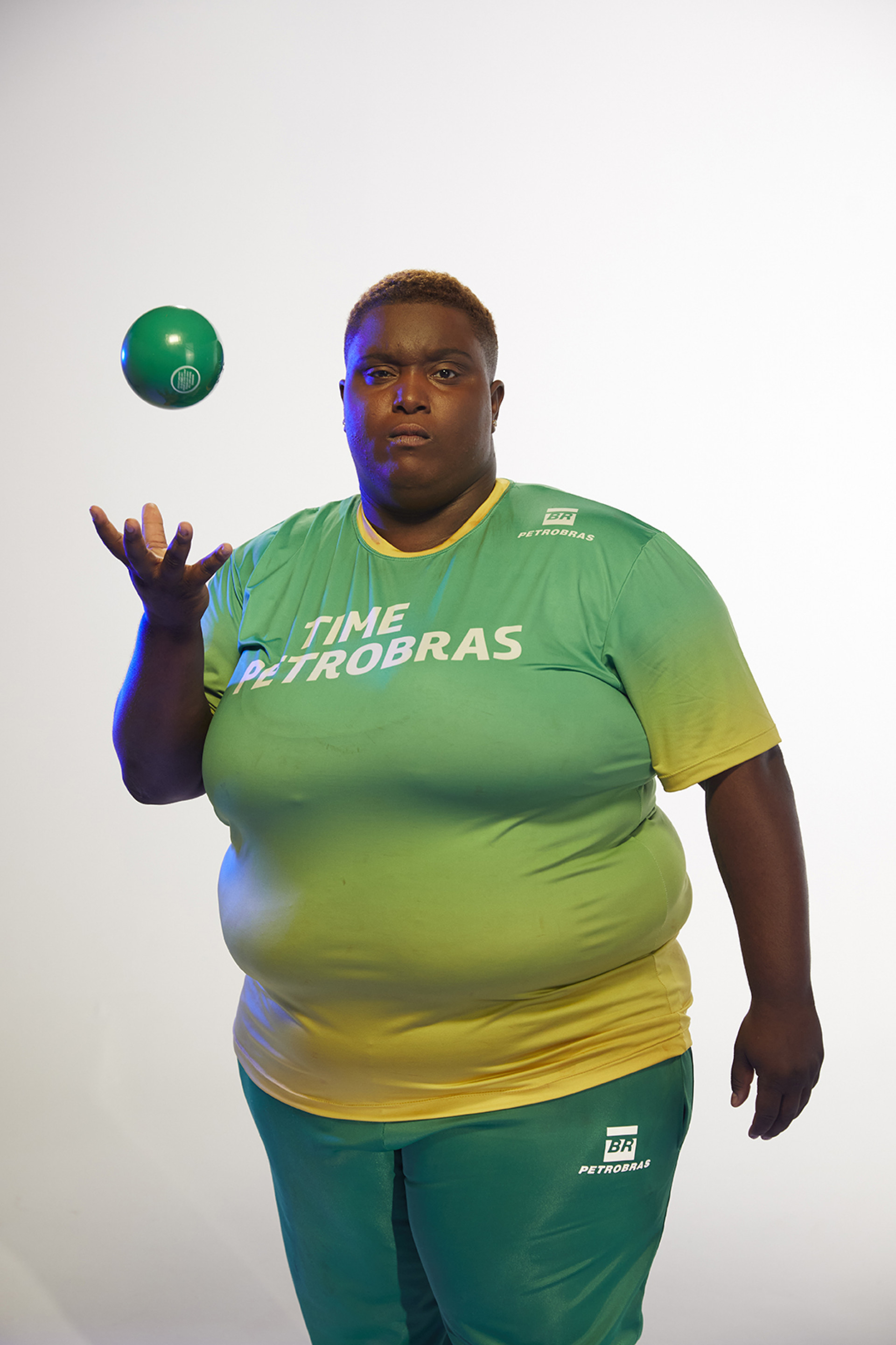 Tuanny Barbosa &eacute; atleta paral&iacute;mpica de arremesso de peso e participar&aacute; do Pan Americano 2023 - Foto: Fernando Souza/Petrobras