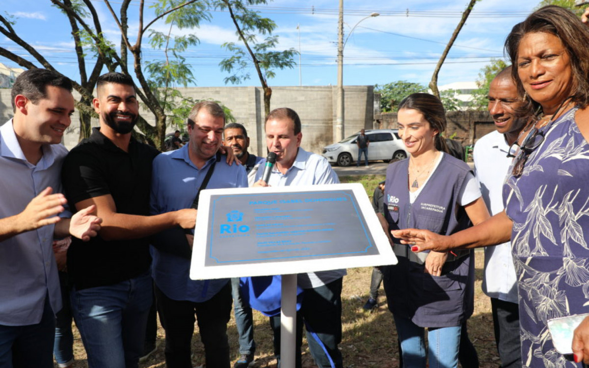 Prefeito Eduardo Paes participou da inaugura&ccedil;&atilde;o 