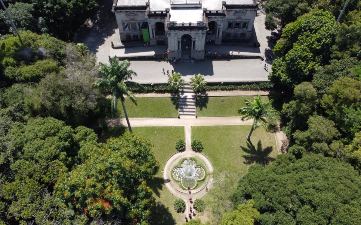 Palacete do Parque Lage será restaurado - Divulgação / Governo do Estado 