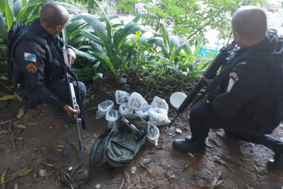 Suspeitos são presos durante operações da PM 