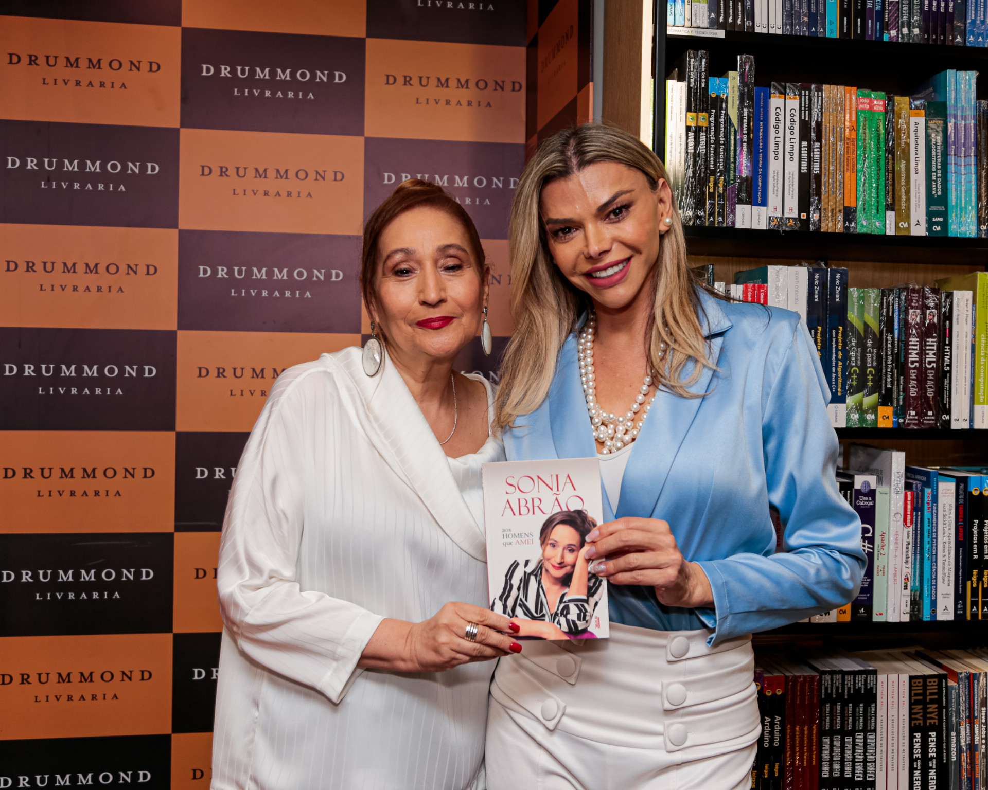 Sonia Abrão e Leo Áquilla - Van Campos / Agnews