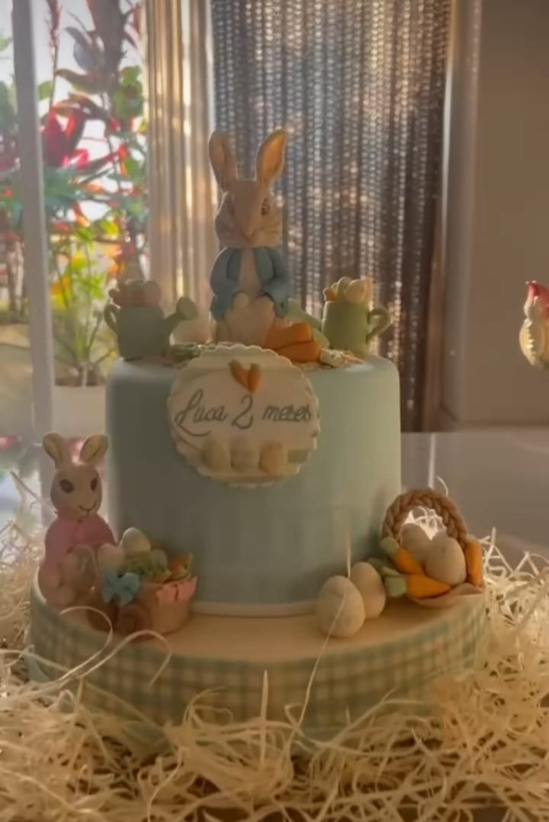 Luca, filho de Claudia Raia e Jarbas Homem de Mello, completou 2 meses - Reprodução/Instagram