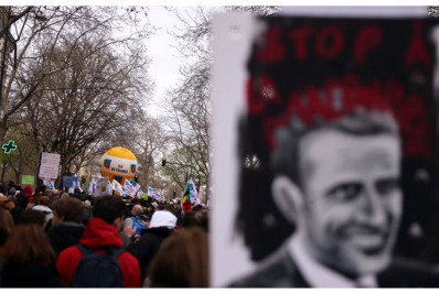 França tem mais um dia de intensos protestos contra reforma do sistema de aposentadorias