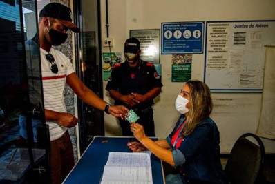 Mutirão do Detran na Costa Verde