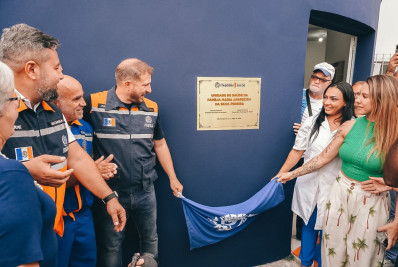 Marcelo Delaroli entrega novo modelo da Unidade de Saúde da Família em Joaquim de Oliveira