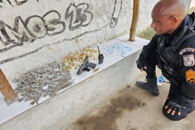 Criminoso armado é preso no bairro Jardim Metrópole