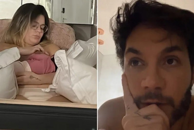 Eliezer fala sobre processo de amamentação de Viih Tube: 'Exausta'