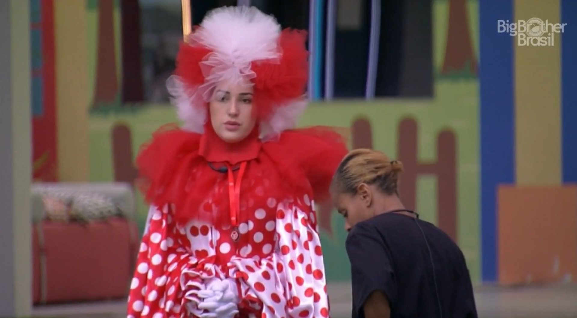 Aline e Amanda conversam sobre a formação do paredão do 'BBB 23' - Reprodução de vídeo / TV Globo