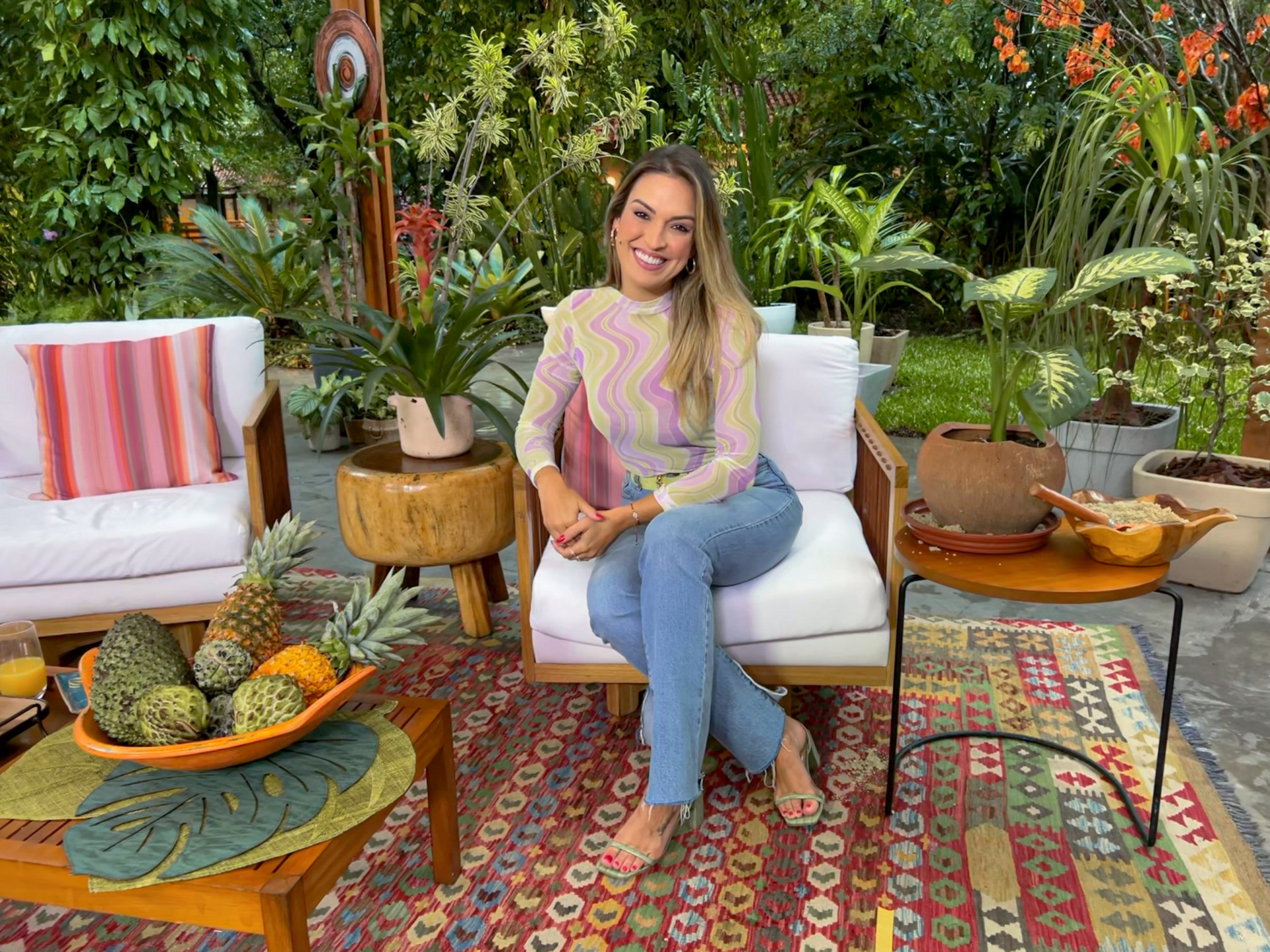 Talitha Morete fala sobre o desafio de comandar dois programas&nbsp;ao&nbsp;vivo - Arquivo pessoal