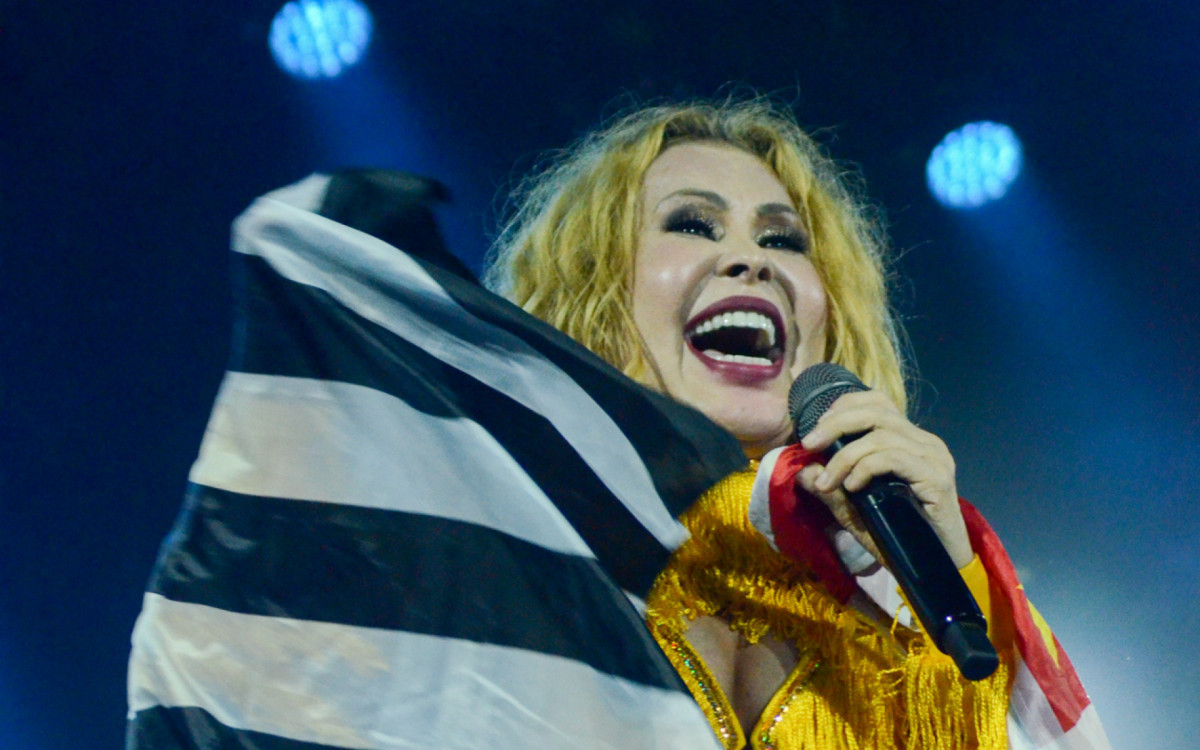 Joelma grava DVD em São Paulo