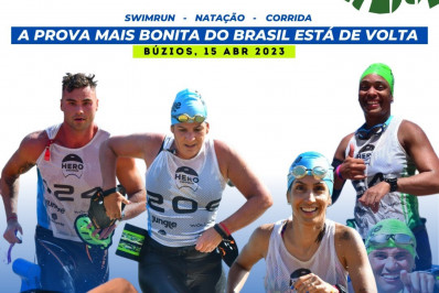 Búzios sedia Hero SwimRun neste sábado na praia da Ferradura