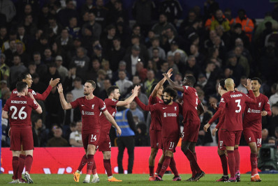Liverpool atropela o Leeds e encerra jejum de vitórias no Campeonato Inglês